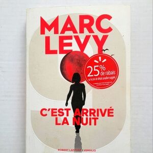 Livre Marc Lévy. C'est arrivé la nuit
